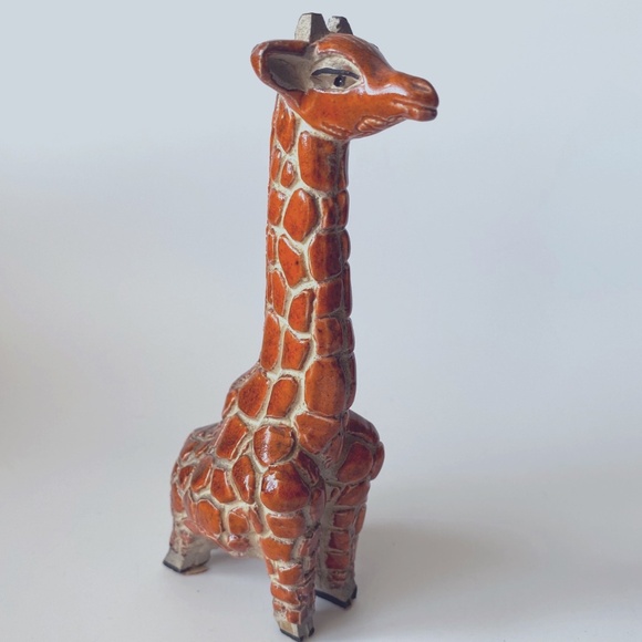 Artesania Rinconada Giraffe Figurine Collectible 1990s Vintage - Picture 1 of 7